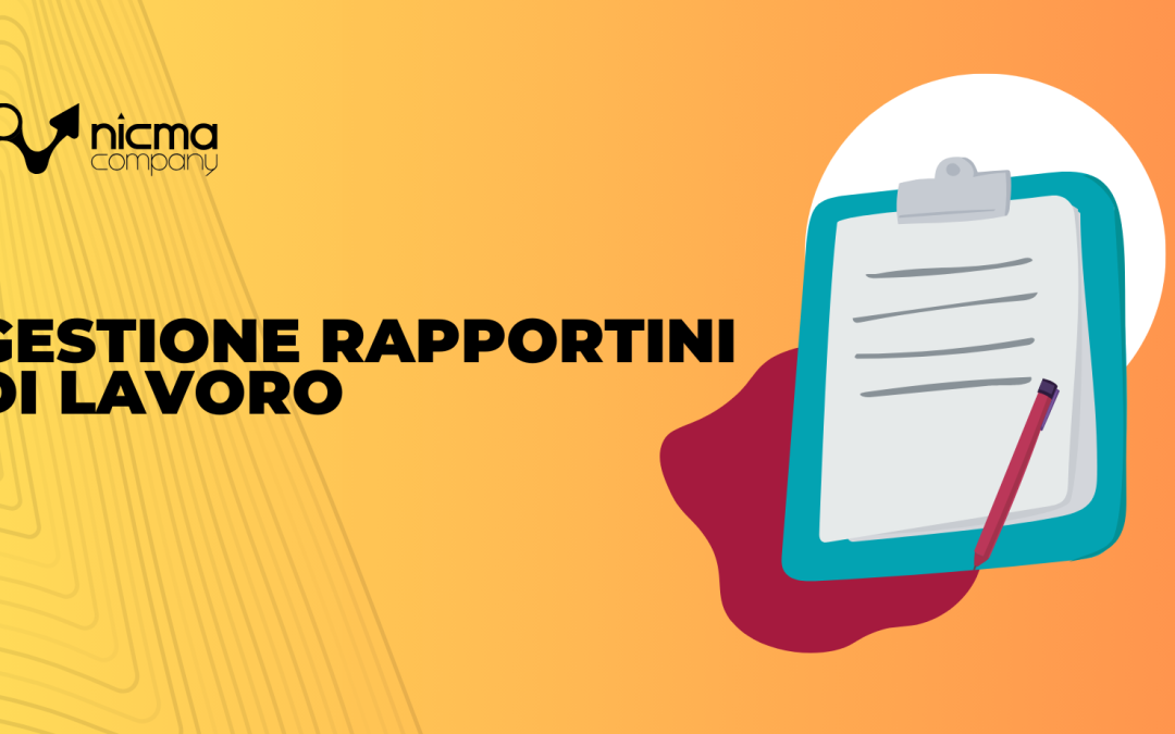 Gestione rapportino di lavoro software