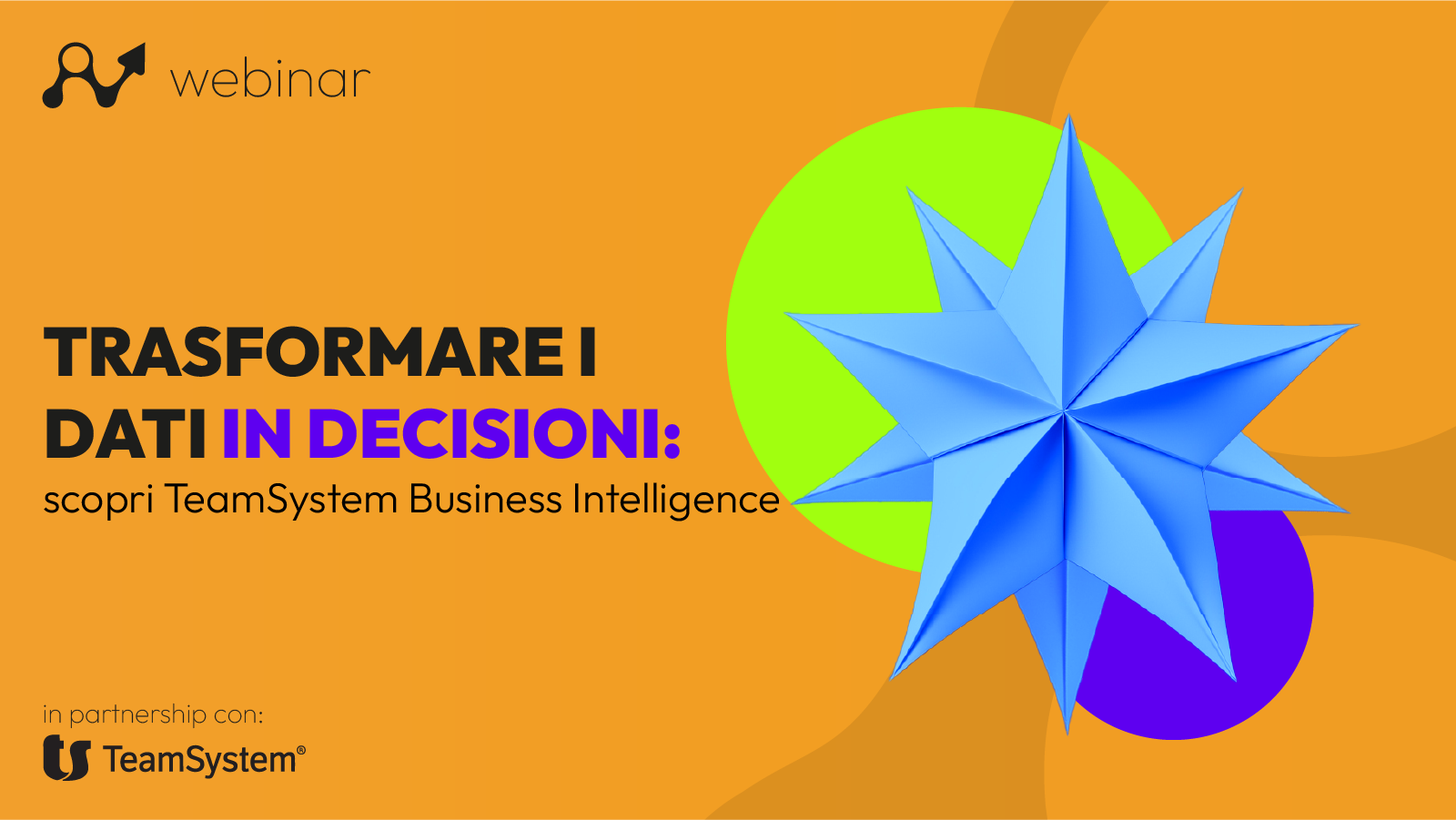 Trasformare i dati in decisioni: scopri teamsystem business intelligence 4 Trasformare i dati in decisioni